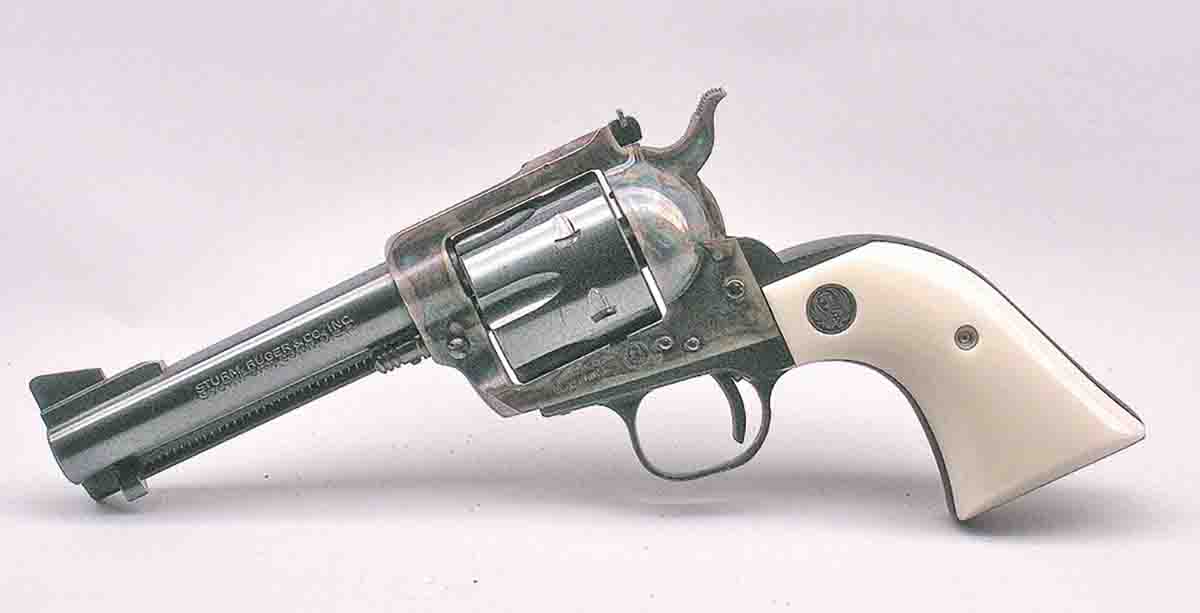 Hamilton Bowen and Doug Turnbull produced this custom .44 Special from a ragtag Old Model (three screw) .357 Magnum.